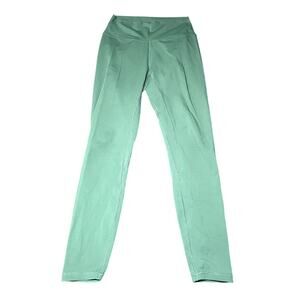 Womens green workout leggings size large‎ workout gym hiking fitness athletic